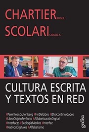 Portada de Cultura escrita y textos en red