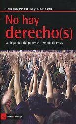 Portada de No hay derecho(s)