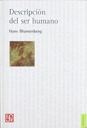 Portada de Descripcion del ser humano