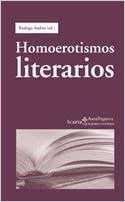 Portada de Homoerotismos literarios