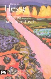Portada de Lecturas para minutos, 1