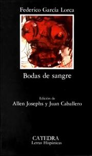Portada de Bodas de sangre