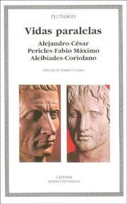 Portada de Vidas paralelas alejandro - cesar pericles - fabio maximo alcibiades - coriolano
