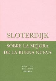 Portada de Sobre la mejora de la buena nueva