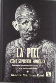Portada de La piel como superficie simbolica