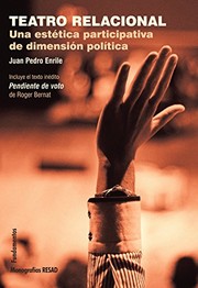 Portada de Teatro relacional