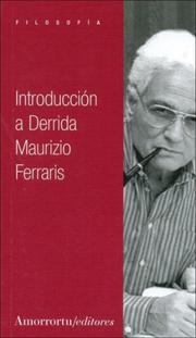 Portada de Introduccion a derrida