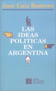 Portada de Las ideas politicas en argentina