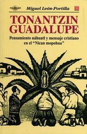Portada de Tonantzin guadalupe