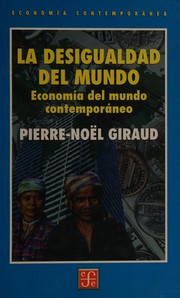 Portada de La desigualdad del mundo
