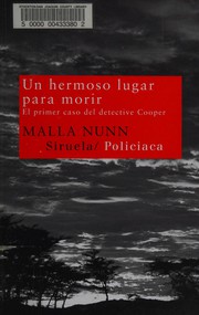 Portada de *F un hermoso lugar para morir