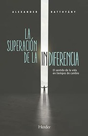 Portada de Superacion de la indiferencia