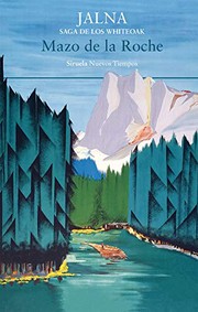 Portada de Jalna saga de los whiteoak