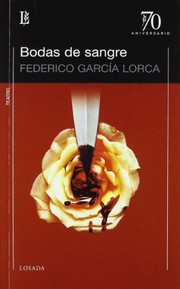 Portada de Bodas de sangre - 70 a