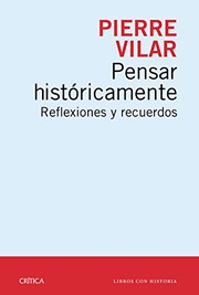 Portada de Pensar historicamente