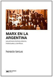 Portada de Marx en la Argentina