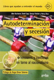 Portada de Autodeterminacion y secesion