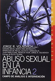 Portada de Abuso sexual (ii) en la infancia