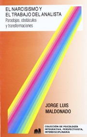 Portada de Narcisismo y el trabajo del analista, el