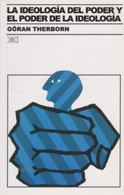 Portada de Ideologia del poder y el poder de la ideologia, la