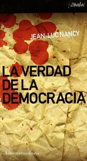 Portada de La verdad de la democracia