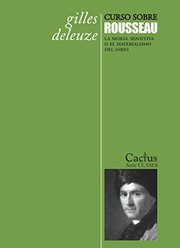 Portada de Curso sobre Rousseau