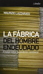Portada de La fabrica del hombre endeudado