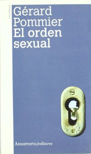 Portada de El orden sexual