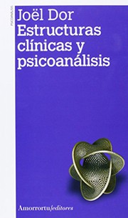 Portada de Estructuras clinicas y psicoanalisis