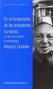Portada de En el fundamento de las sociedades humanas
