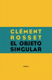 Portada de *F objeto singular el