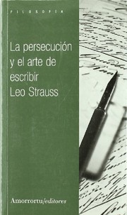 Portada de La persecusion y el arte de escribir