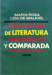 Portada de Estudios de literatura española y comparada