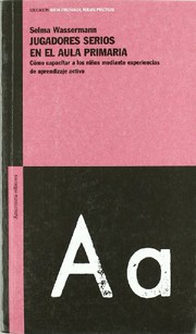 Portada de Jugadores serios en el aula primaria