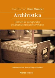 Portada de Archivistica