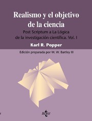Portada de Realismo y el objetivo de la ciencia