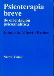 Portada de Psicoterapia breve de orientaciOn psicoanalItica