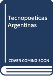 Portada de Tecnopoeticas Argentinas.