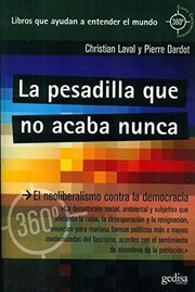 Portada de La pesadilla que no acaba nunca