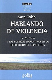 Portada de Hablando de violencia