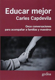 Portada de Educar mejor