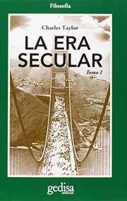 Portada de La era secular. tomo i