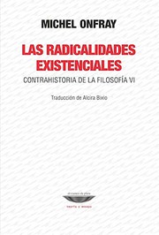 Portada de Las radicalidades existenciales