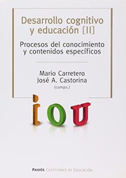 Portada de Desarrollo cognitivo y educacion II