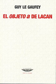 Portada de El objeto a de Lacan