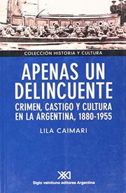 Portada de Apenas un delincuente