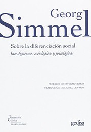 Portada de Sobre la diferenciacion social