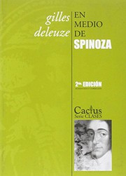 Portada de En medio de Spinoza