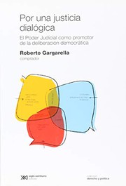 Portada de Por una justicia dialogica
