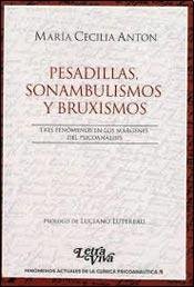 Portada de Pesadillas, sonambulismos y bruxismos